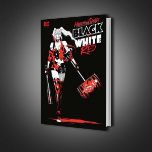 کمیک Harley Quinn Black + White + Red